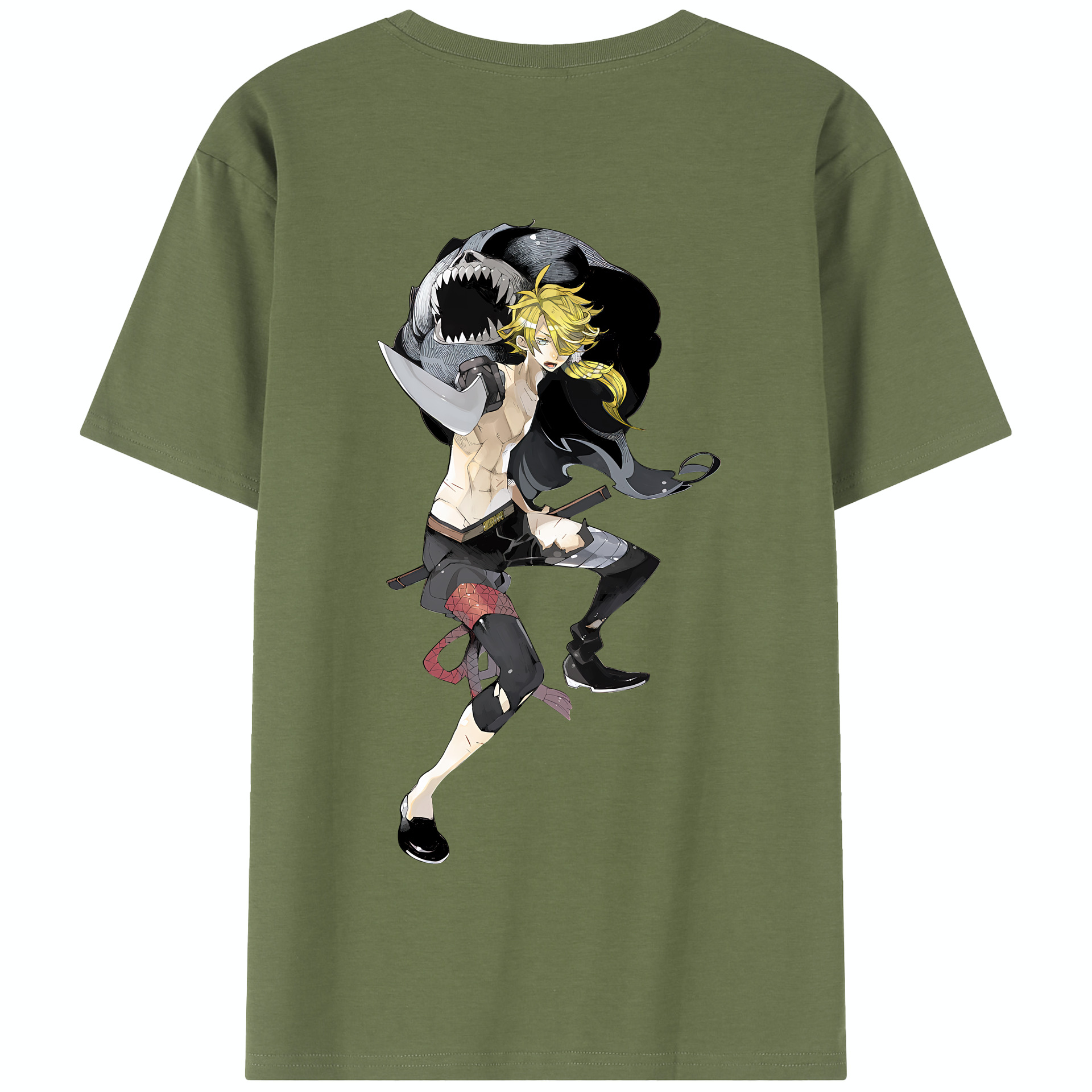 （画像用） 刀剣乱舞 Touken Ranbu 綿100％半袖Tシャツ（背面プリント）
